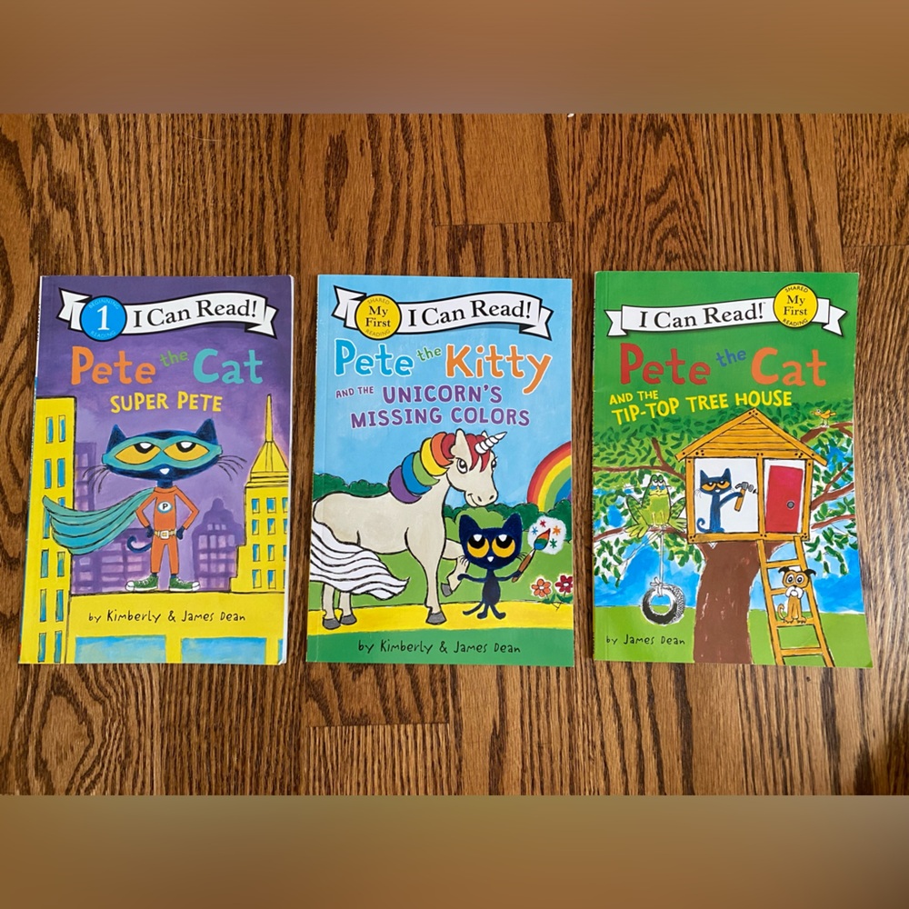 I Can Read - Pete the Cat books